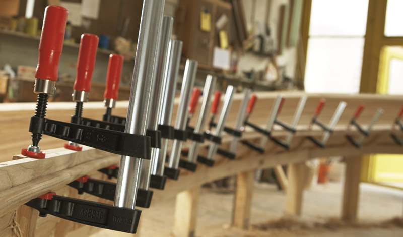 BESSEY Tempergussschraubzwinge TG mit Holzheft Produktbild BIGANW L