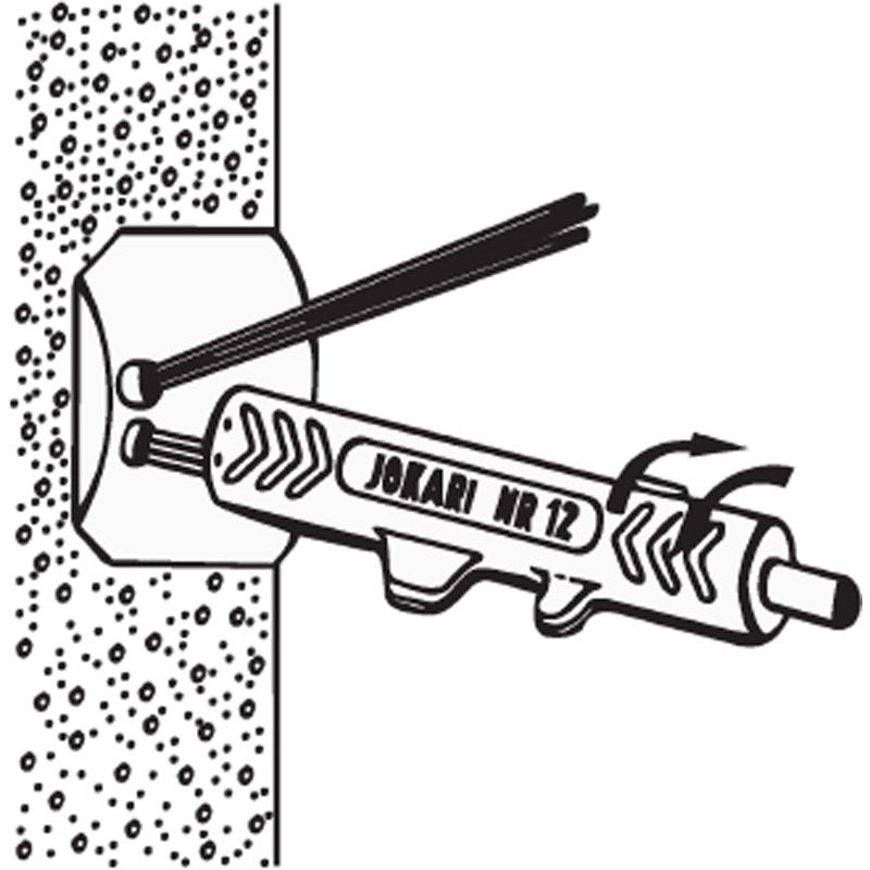 Abmantelungswerkzeug Gesamtlänge 124 mm JOKARI Nr. 12 Arbeitsbereich D. 8,0 - 13,0 mm Produktbild BIGANW L