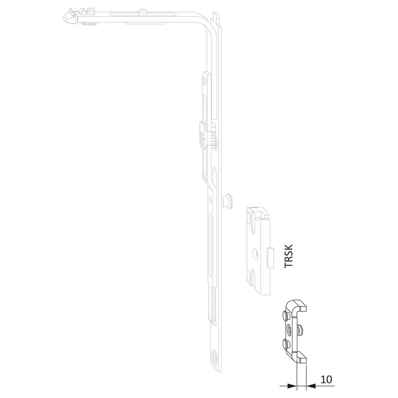 Aushebelsicherung 10/NA 13 mm TS K25 Produktbild BIGANW L