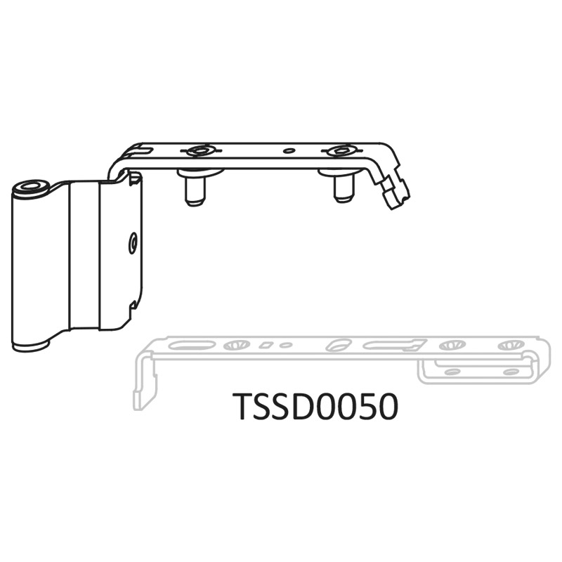 Scherenarm DF KF12/20-13 DH Ral 9016 Krt50 Produktbild BIGANW L