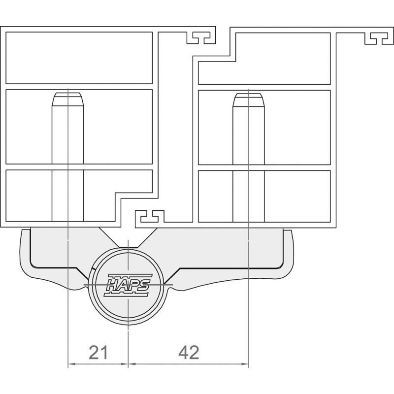 HAPS Türband A300 3-teilig 63 mm Produktbild BIGANW L