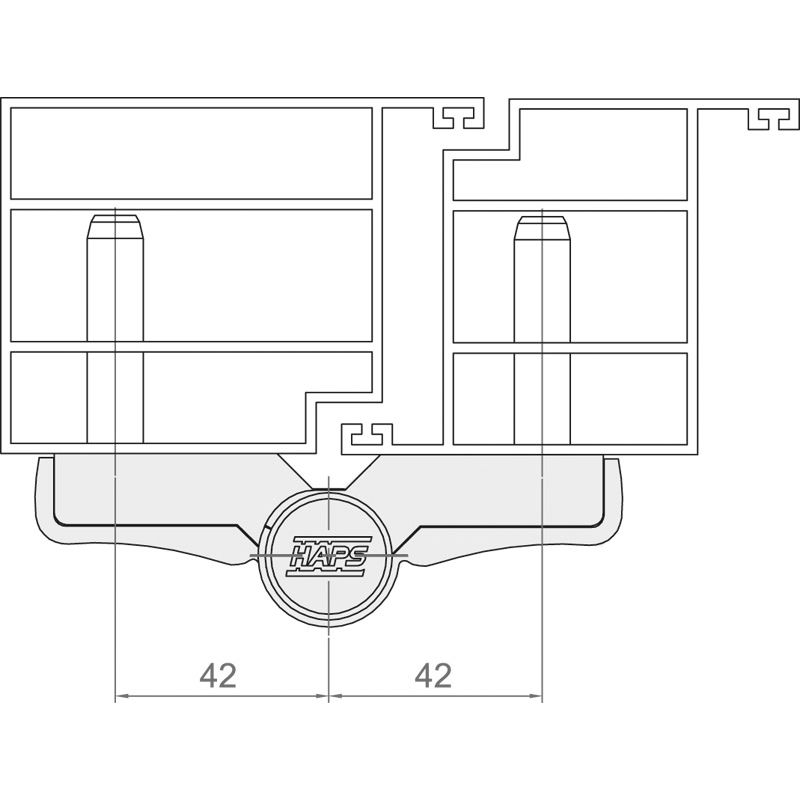 HAPS Türband A300 3-teilig 84 mm Produktbild BIGANW L