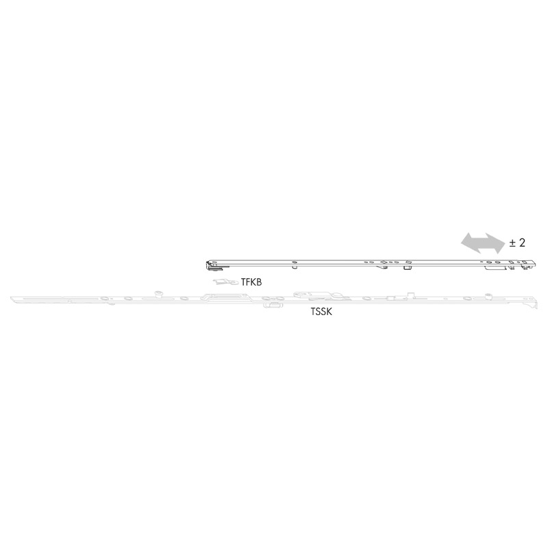 Scherenarm Gr 3 GL TS IVP1200 Produktbild BIGANW L