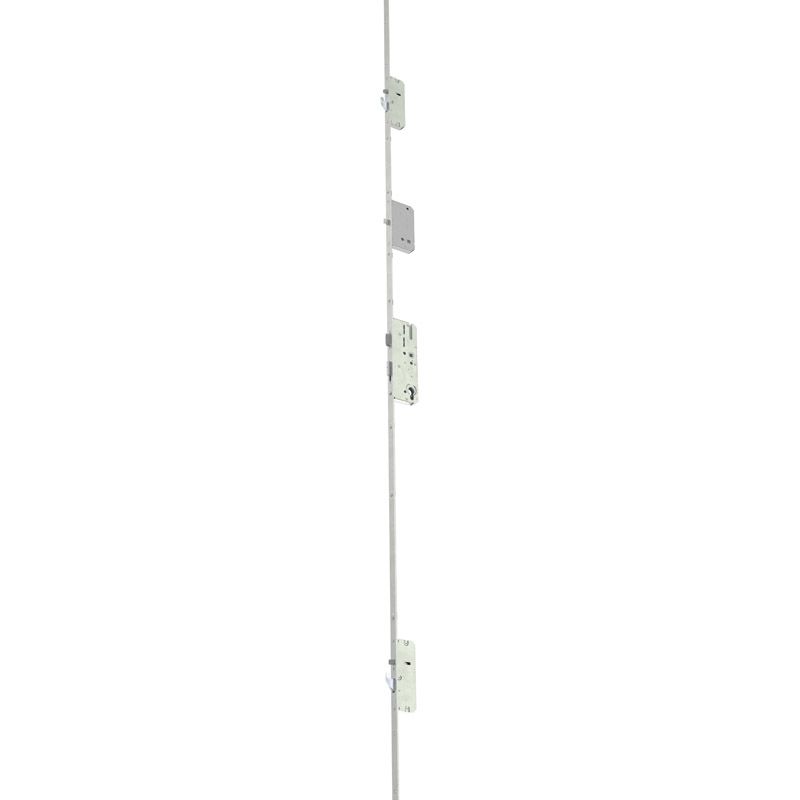 KFV Mehrfachverriegelung F20/65 AS2750 mit Falle, Schwenkhaken und angeschrägter Softlockfalle Produktbild BIGANW L