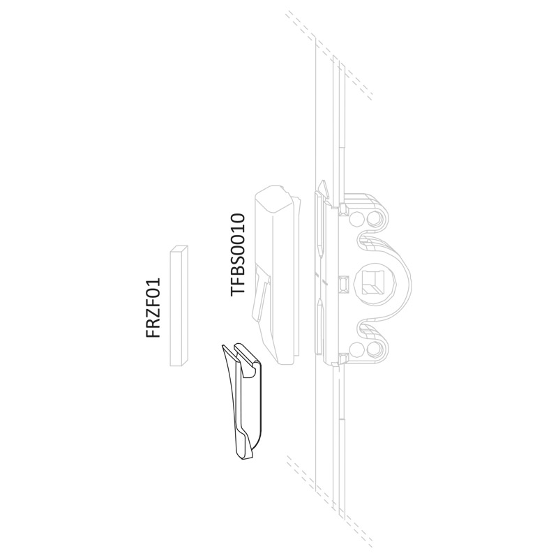 Druckstück 13 mm lang ls TS K250 Produktbild BIGANW L