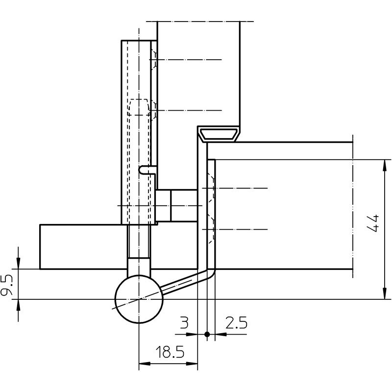 SIMONSWERK Flügelteil VARIANT V 0087 WF Produktbild BIGANW L