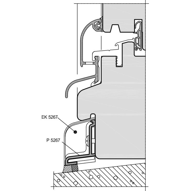 Steinbankanschluss P5267 Produktbild BIGANW L