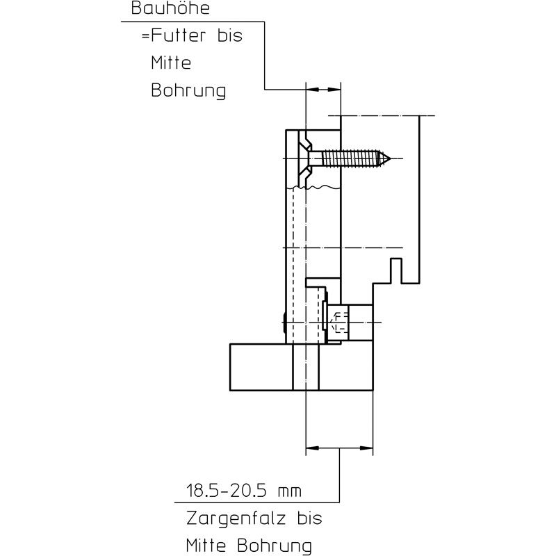 SIMONSWERK Anschraubtasche VARIANT V 3614/9,8 Produktbild BIGANW L