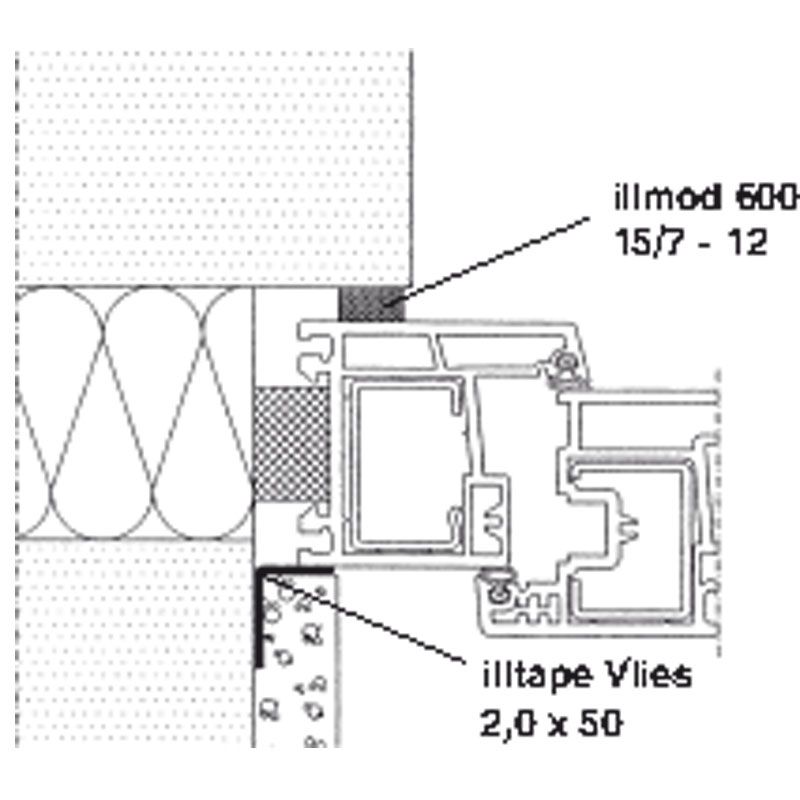 illbruck ME404 Butylband Vlies 100x1,5 mm Produktbild BIGANW L