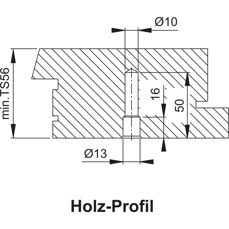 HOPPE Befestigungssystem BS2 EU.H Produktbild BIGANW L