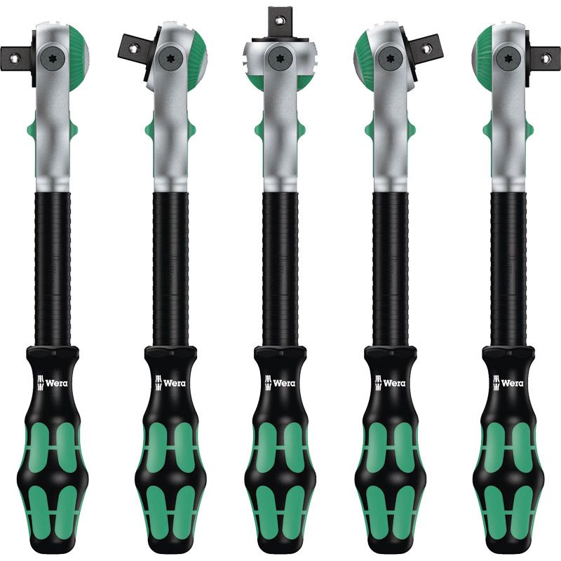 WERA Bit-/Steckschlüsselsortiment 50 mm KK Zyklop Speed mit Knarre 26-tlg. Produktbild BIGANW L