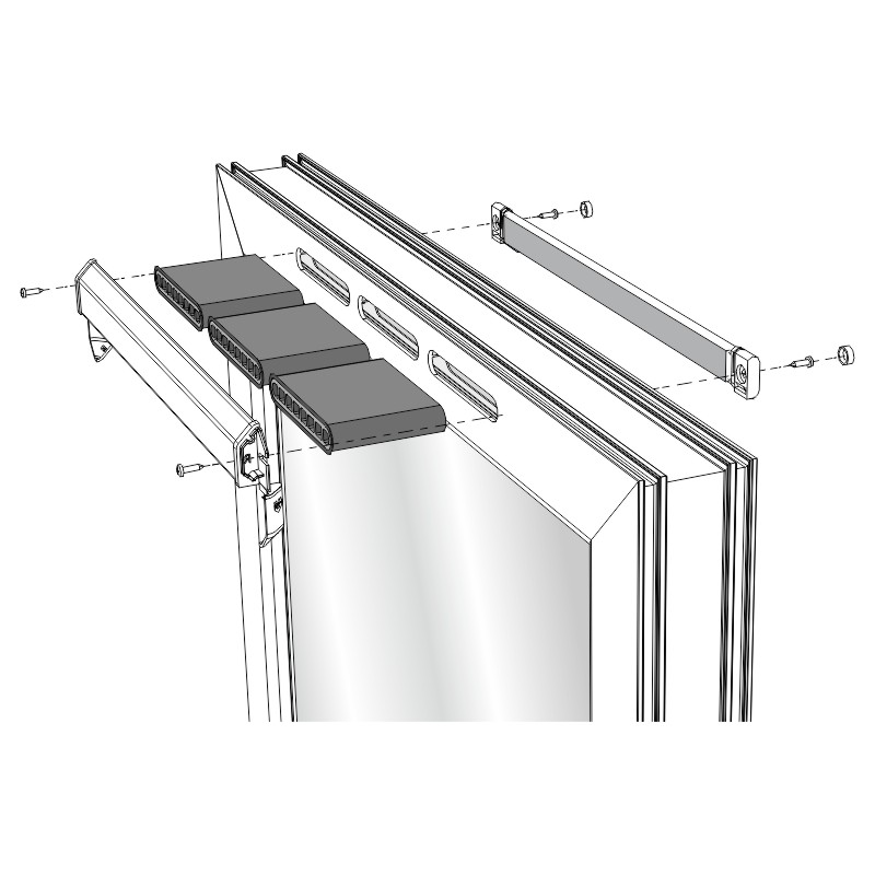 RENSON selbstregelnder Fensterlüfter SONOSLOT 275 mm Produktbild BIGDET L