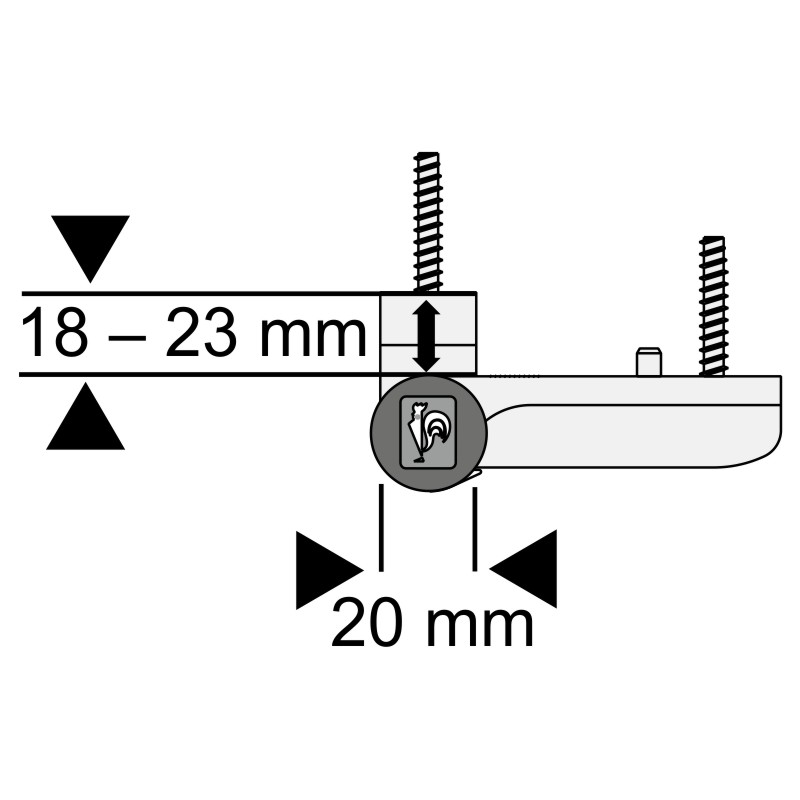 DR. HAHN Universal-Aufschraubband KT-SV P307 Produktbild BIGDET L