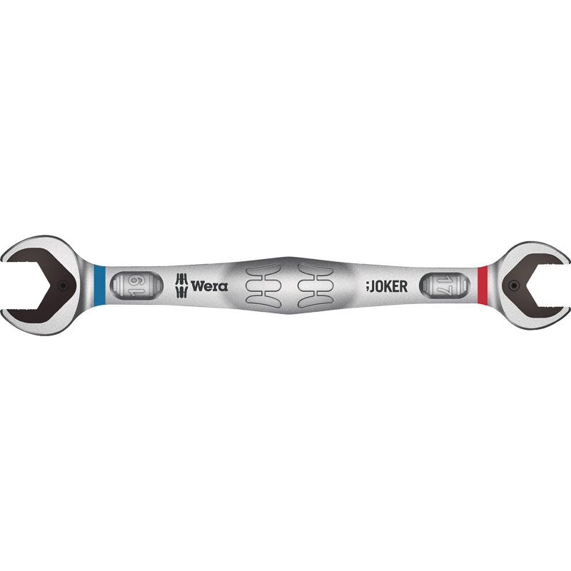 WERA Maulringratschenschlüsselsatz JOKER 10-19mm 6-tlg. in Tasche Produktbild BIGDET L