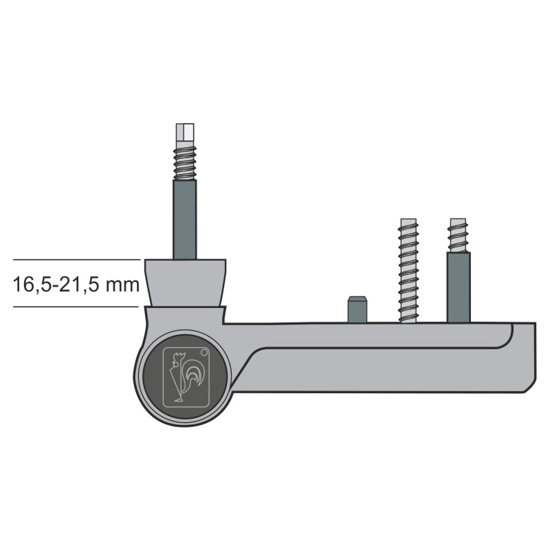 Türband KT-V P575 A16,5-21,5 Fix titan-P Produktbild BIGDET L