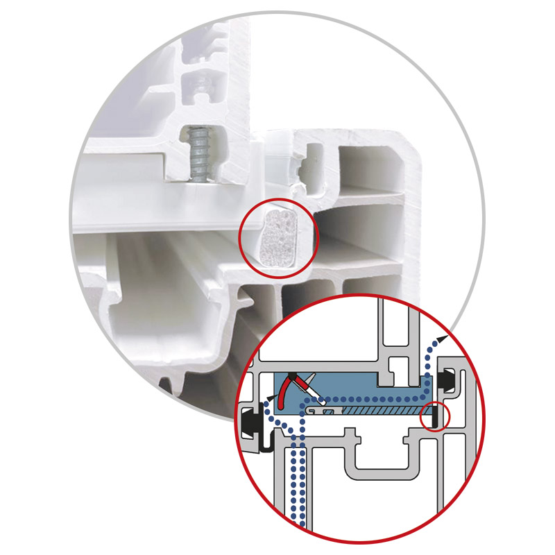 REGEL-air® Fensterfalzlüfter FFL Typ 19  für feindosierte Luftvolumenströme Produktbild BIGDET L