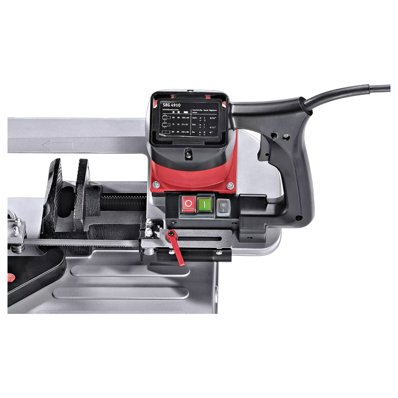 FLEX Metall-Bandsäge mit schwenkbarem Sägerahmen SBG 4910 Produktbild BIGDET L