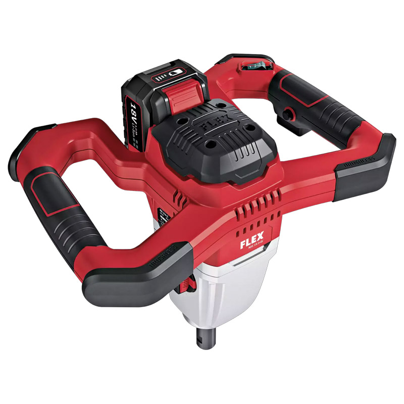 FLEX Akku 2-Gang-Rührer MXE 18.0-EC/5.0 Set + WR2 120 Produktbild BIGDET L