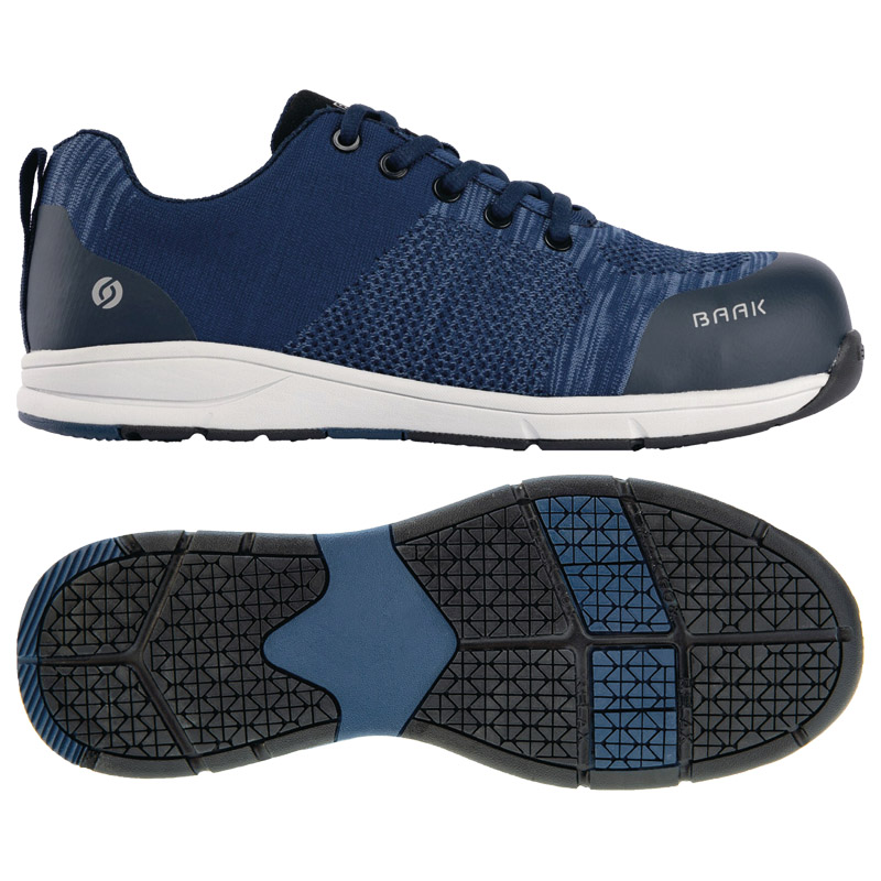 Sicherheitsschuh Sky Gr.45 blau S1P SRC ESD EN20345 Textil BAAK Produktbild BIGDET L