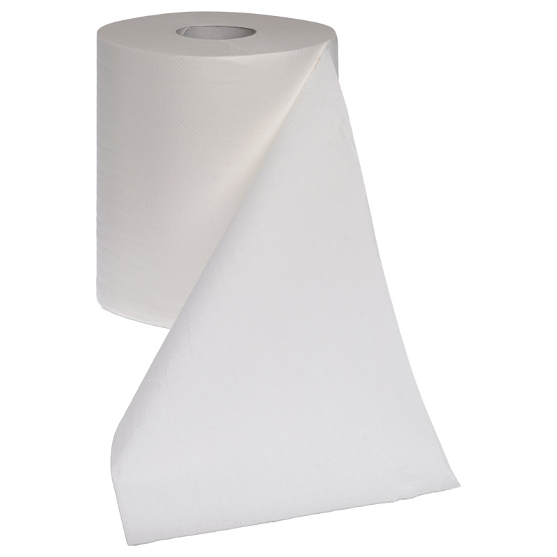 Putztuchrolle 2-lag 38 x 22 cm weiß Produktbild BIGDET L