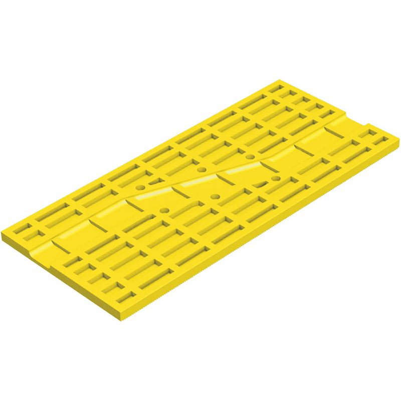 Verglasungsklotz GL-IB 100x60x4 gelb VE500 Produktbild BIGDET L