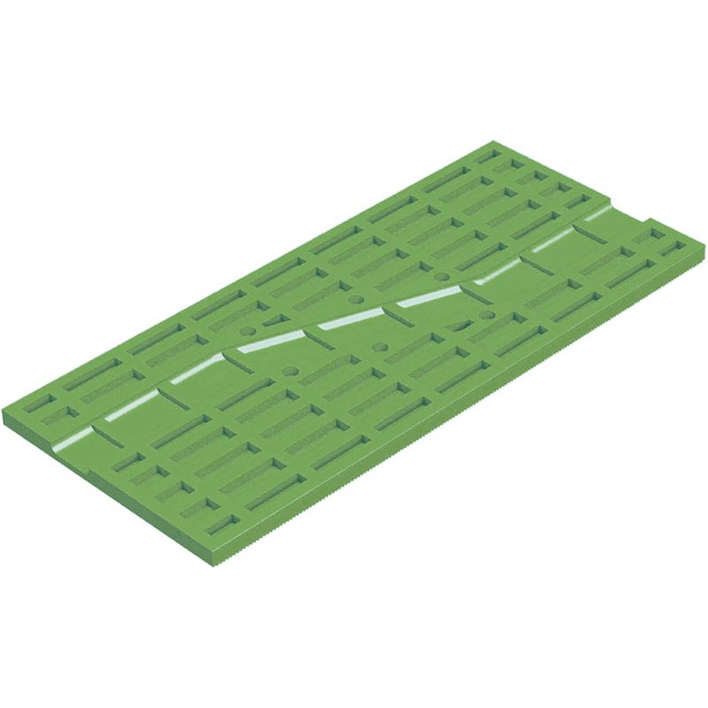Verglasungsklotz GL-IB 100x60x5 grün VE500 Produktbild BIGDET L