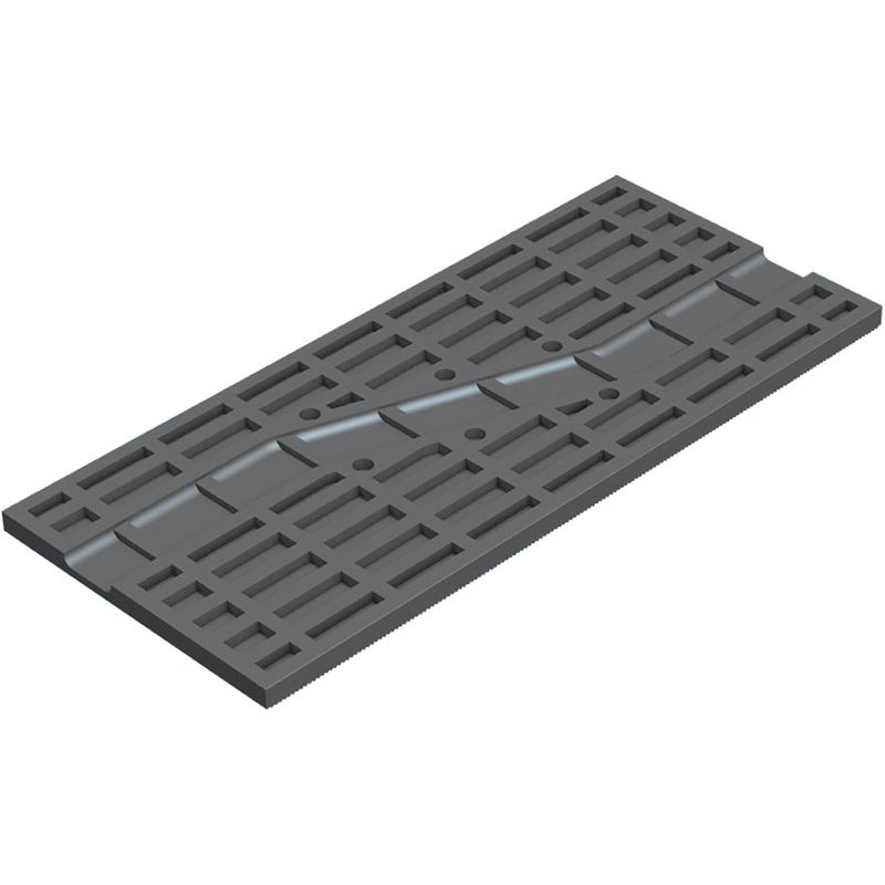 Verglasungsklotz GL-IB 100x60x6 schwarz VE500 Produktbild BIGDET L