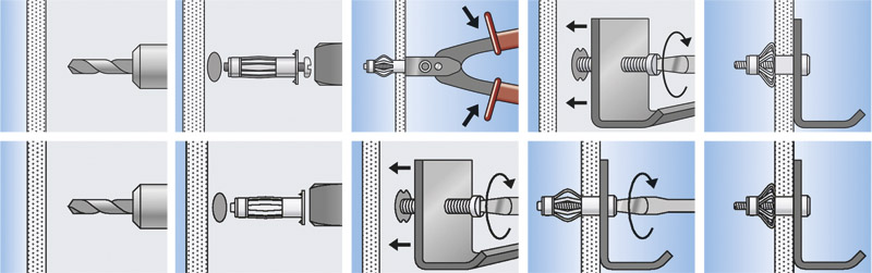 fischer Hohlraum-Metalldübel HM-S mit metrischer Schraube Produktbild BIGDET L