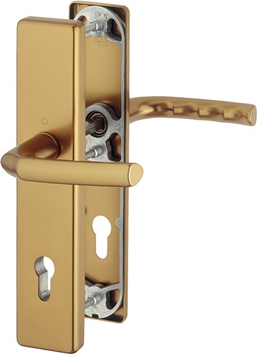 1117/2221A/2440 /ES0 (SK1)/10mm/Profilzylinder 92mm/Türdicke 67-72mm/F4 Alu Bronze/ Produktbild BIGPIC L