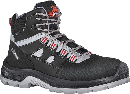 Sicherheitsstiefel S3 Cross Gr.45 W.11 schwarz/rot U-Power G lattleder Produktbild BIGPIC L
