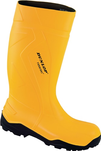 Sicherheitsstiefel Größe 42 gelb DUNLOP Purofort+ Full Safety Polyurethan S5 CI SRC EN ISO 20345 Produktbild BIGPIC L