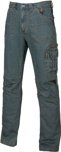 Smart Jeanshose Größe 56 U.POWER Traffic blau 70 % PES / 27 % CO / 3 % EL Produktbild BIGPIC L