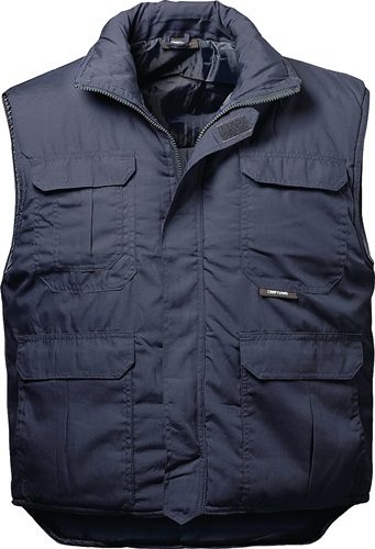 Truckerweste Gr.XL blau 65%PES/35%CO m.PES-Füllung Produktbild BIGPIC L