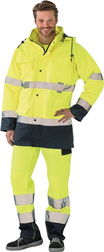 Parka 2farbig Gr.XL Warnschutz gelb/marine PLANAM EN471/343 Produktbild BIGPIC L