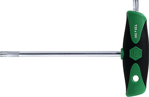 Schraubendreher mit Quergriff T 25x150mm WIHA 364DS mit Seitenabtrieb Produktbild BIGPIC L