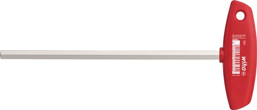 Schraubendreher 6KT SW 5x150mm Ges.-L.182mm WIHA  Klinge glanzvernickelt m.Quergriff Classic/Größenleitsystem Produktbild BIGPIC L