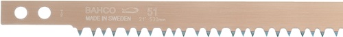 Bügelsägeblatt Blattlänge 760 mm Dreieck-Gruppenzahn   für trockenes Holz rostgeschützt Produktbild BIGPIC L