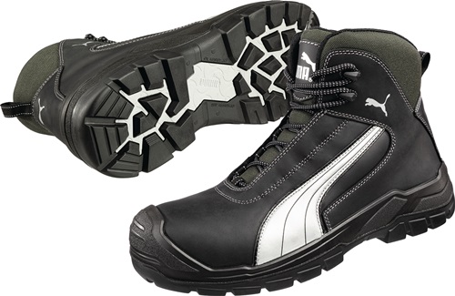 Sicherheitsstiefel Größe 41 schwarz/weiß  Cascades Mid Vollrindleder S3 HRO SRC EN ISO 20345 Produktbild BIGPIC L