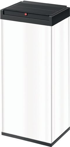 Abfallbehälter H770xB340xT260mm HAILO  60 l weiss Produktbild BIGPIC L