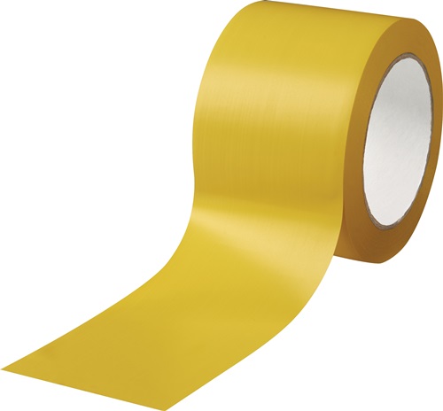 Bodenmarkierungsband PVC ROCOL Easy Tape gelb Länge 33 m Breite 75 mm Produktbild BIGPIC L