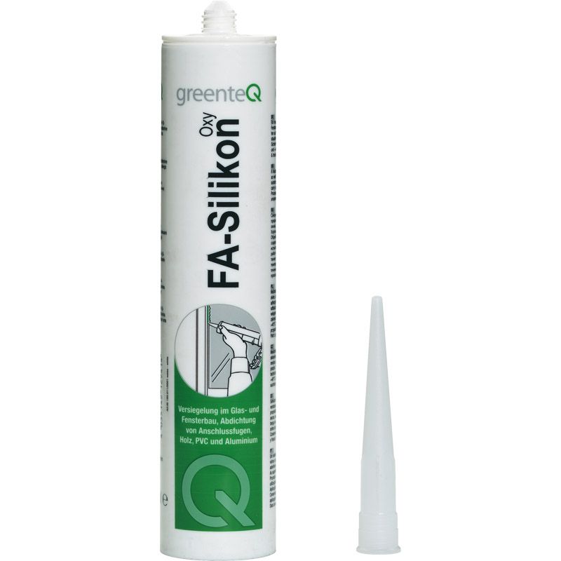 greenteQ FA-Silikon oxy 310 ml schwarz/9011 Produktbild BIGPIC L