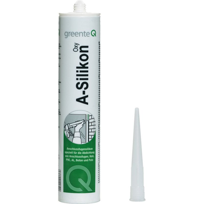 greenteQ A-Silikon oxy 310 ml weiß Produktbild BIGPIC L