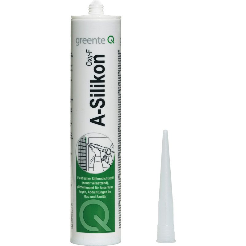 greenteQ A-Silikon oxy-F 310 ml schwarz Produktbild BIGPIC L