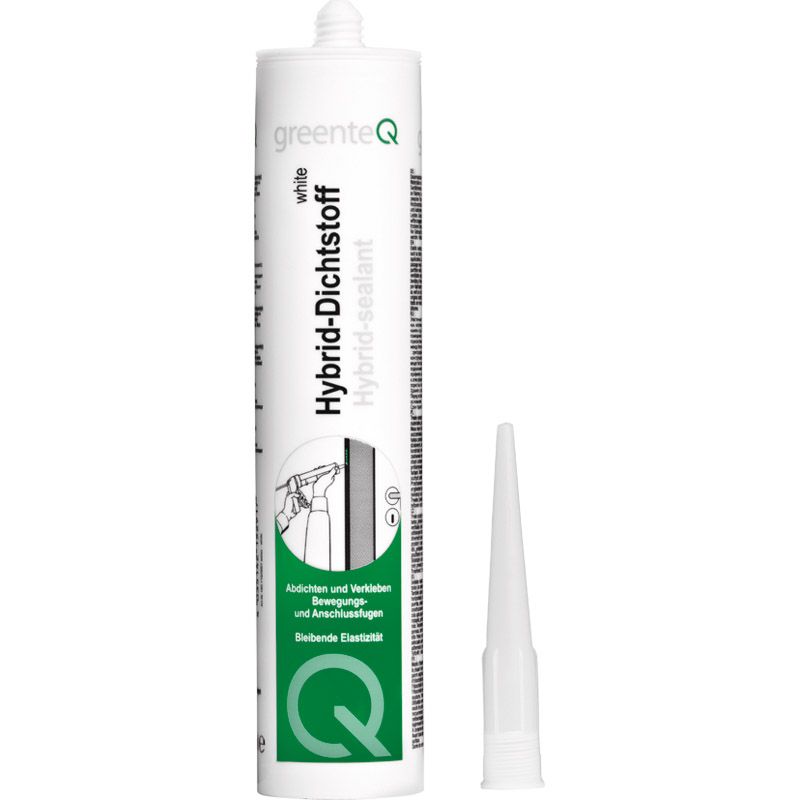 greenteQ Hybrid-Dichtstoff 290 ml weiß Produktbild BIGPIC L