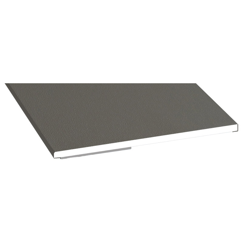 Flachprofil 80x3 mm SK Lg. 6,00 m foliert 70 3905-167 Quarzgrau Produktbild BIGPIC L