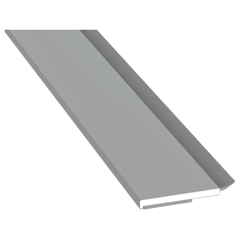 Flachprofil 30x3mm WL SK Lg. 6,00m foliert, WL Schwarz 70 0405-083 Signalgrau Glatt Produktbild BIGPIC L