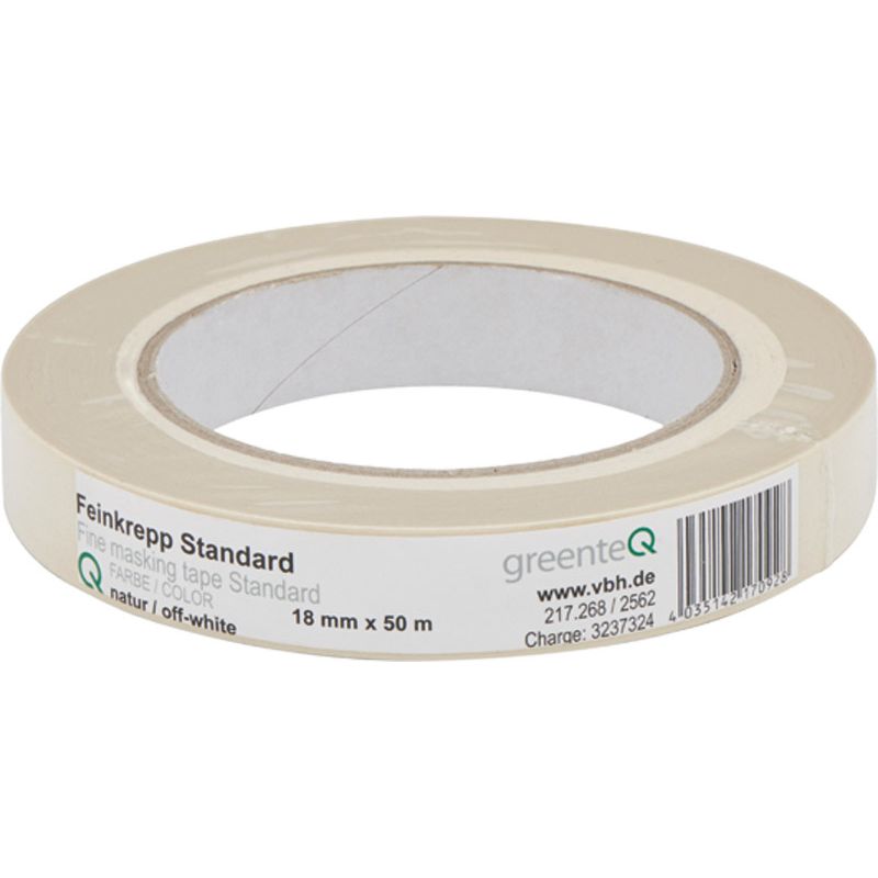 greenteQ Feinkrepp Standard 18mmx50m Produktbild BIGPIC L
