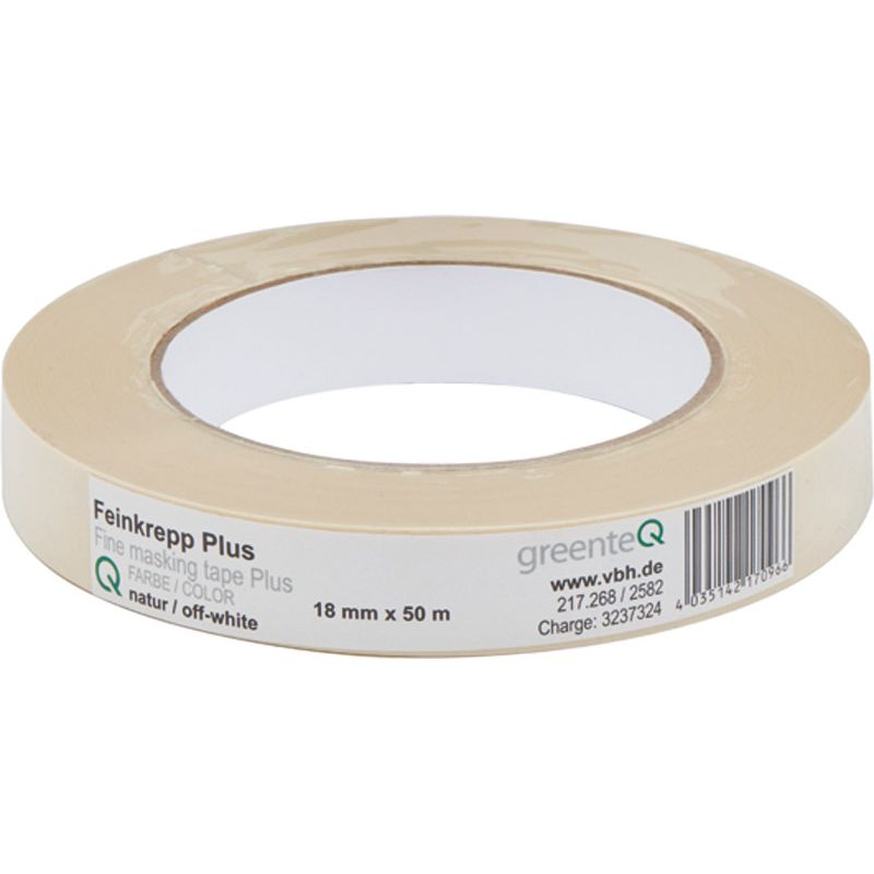 greenteQ Feinkrepp Plus 18mmx50m Produktbild BIGPIC L