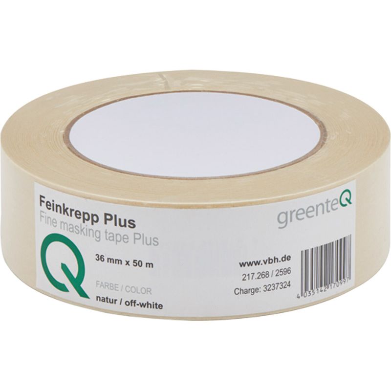 greenteQ Feinkrepp Plus 36mmx50m Produktbild BIGPIC L
