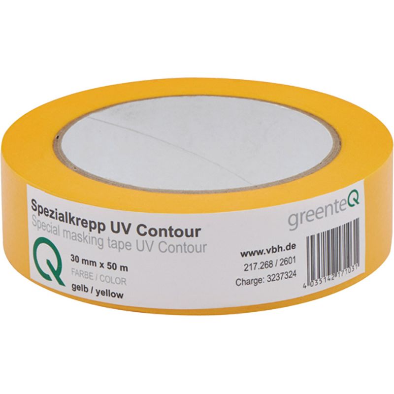greenteQ Spezialkrepp UV Contour 30mmx50m Produktbild BIGPIC L